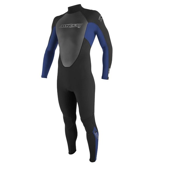 NWT O'Neill Youth Reactor 3/2mm Back Zip Full Wetsuit Black Size 14 $180 5D341 - Picture 1 of 3